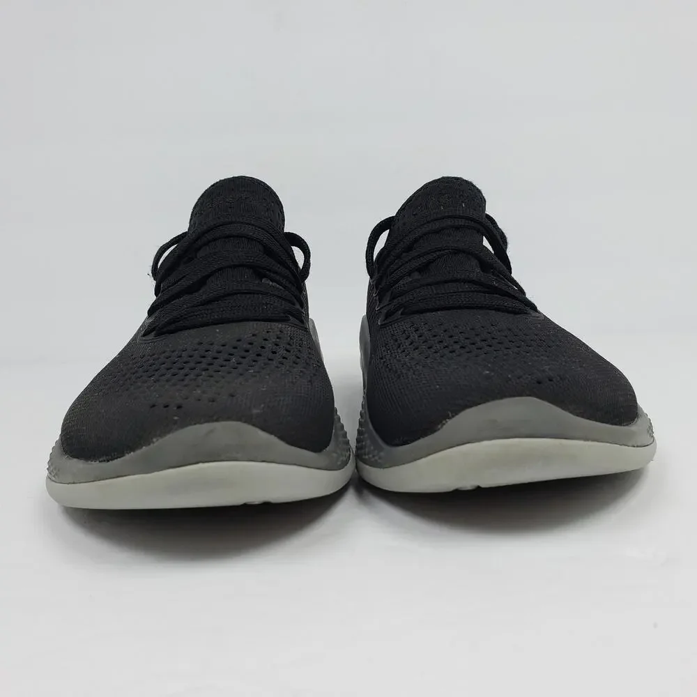 Crocs LiteRide 360 Pacer Womens Size 6 Black Gray Sneaker Shoes 206705